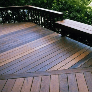 Natural Hardwood Decking