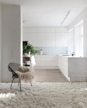 white interior design 